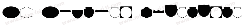 SF Shields Condensed Bold字体转换